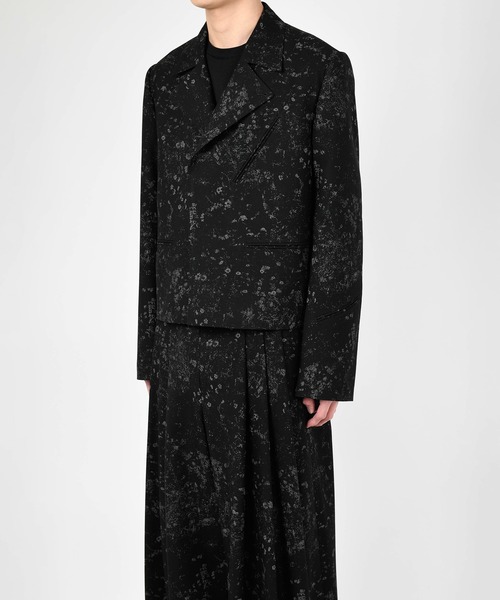 LAD MUSICIAN（ラッドミュージシャン）の「SMALL FLOWER RIDERS JACKET（テーラードジャケット・メンズ・ブラック・44/46/42）」の7枚目の写真