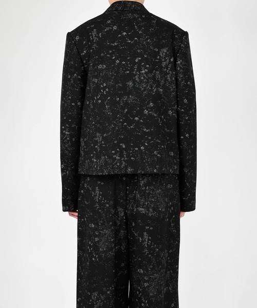 LAD MUSICIAN（ラッドミュージシャン）の「SMALL FLOWER RIDERS JACKET（テーラードジャケット・メンズ・ブラック・44/46/42）」の9枚目の写真