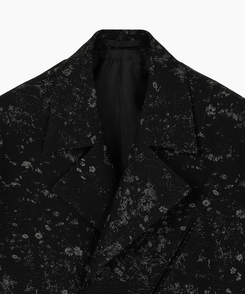 LAD MUSICIAN（ラッドミュージシャン）の「SMALL FLOWER RIDERS JACKET（テーラードジャケット・メンズ・ブラック・44/46/42）」の3枚目の写真