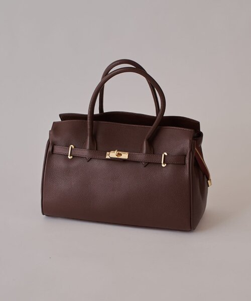 Lui's（ルイス）の「MILLELA FIRENZE ミディアムハンドバッグ（ハンドバッグ・レディース・ダークブラウン/ブラック・FREE）」の7枚目の写真