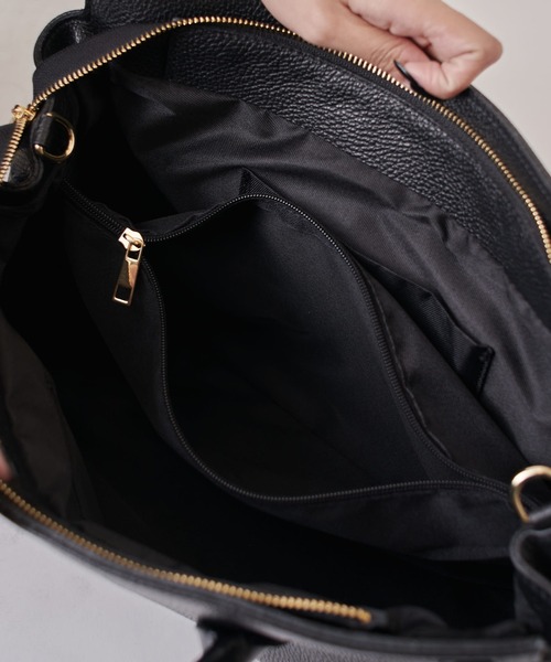 Lui's（ルイス）の「MILLELA FIRENZE ミディアムハンドバッグ（ハンドバッグ・レディース・ダークブラウン/ブラック・FREE）」の15枚目の写真