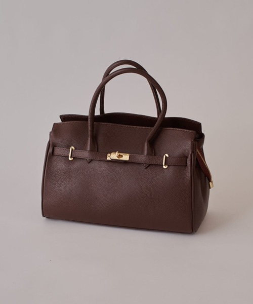 Lui's（ルイス）の「MILLELA FIRENZE ミディアムハンドバッグ（ハンドバッグ・レディース・ダークブラウン/ブラック・FREE）」の20枚目の写真