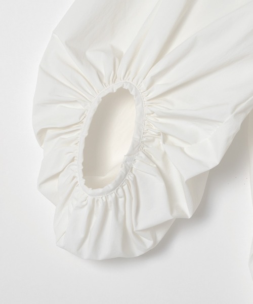 ever closet（エバークローゼット）の「ボリュームスリーブブラウス（シャツ/ブラウス・レディース・ホワイト/ブラック・F）」の20枚目の写真