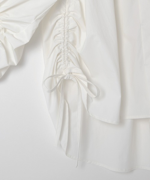 ever closet（エバークローゼット）の「ボリュームスリーブブラウス（シャツ/ブラウス・レディース・ホワイト/ブラック・F）」の21枚目の写真