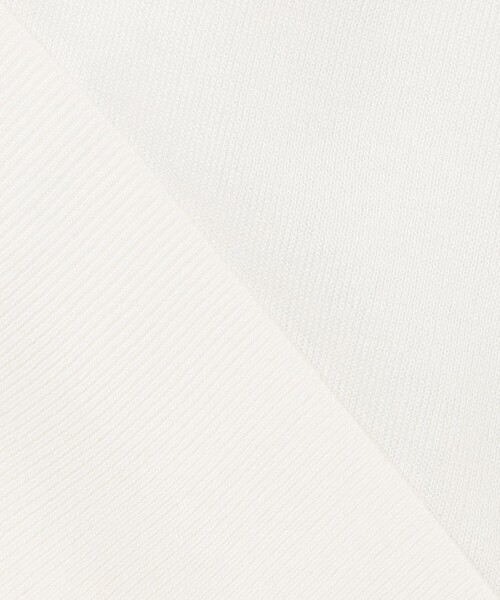 23区 シャイニーシアー ニットパーカー ホワイト 新品 23区 パーカー 「洗える」シャイニーシアー ニット レディース