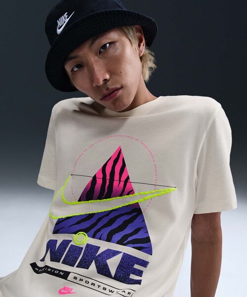 NIKE(ナイキ)の「ナイキ スポーツウェア Tシャツ / Nike Sportswear T-Shirt HV9150-133 Sail(Tシャツ/カットソー・メンズ・クリーム・S/M/L/XL/2XL)」の6枚目の写真