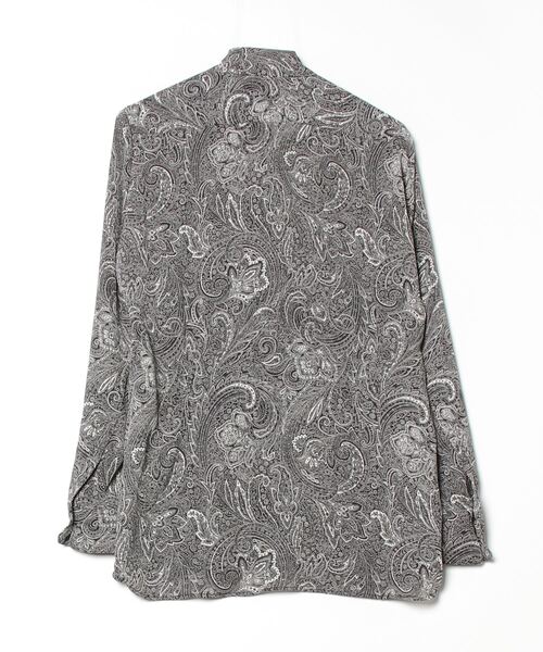 GalaabenD（ガラアーベント）の「Matte Paisley Ribbon Shirt マットペイズリーリボンシャツ（シャツ/ブラウス・メンズ・ホワイト/ブラック・44/46/48）」の11枚目の写真