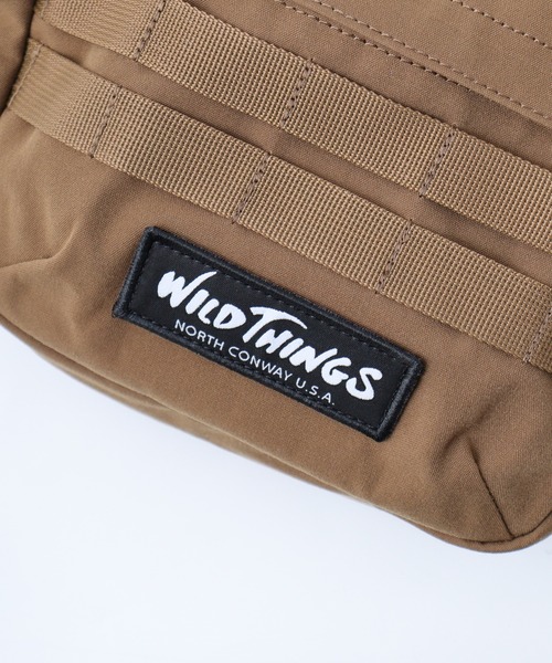 WILD THINGS(ワイルドシングス)の「WILD THINGS ウェビング ミニショルダーバッグ(ショルダーバッグ・メンズ・ブラック/オリーブ/ベージュ/グレー・FREE)」の8枚目の写真