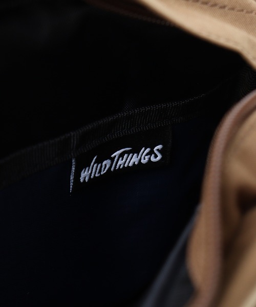 WILD THINGS(ワイルドシングス)の「WILD THINGS ウェビング ミニショルダーバッグ(ショルダーバッグ・メンズ・ブラック/オリーブ/ベージュ/グレー・FREE)」の18枚目の写真
