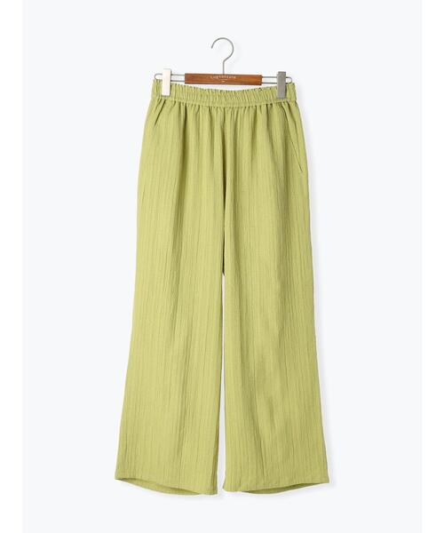 Lugnoncure（ルノンキュール）の「ストライプジャカードイージーパンツ（その他パンツ・レディース・ブラック/オフホワイト/チャコールグレー/イエロー・F）」の13枚目の写真