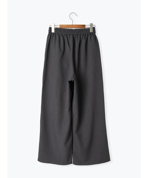 Lugnoncure（ルノンキュール）の「ストライプジャカードイージーパンツ（その他パンツ・レディース・ブラック/オフホワイト/チャコールグレー/イエロー・F）」の16枚目の写真