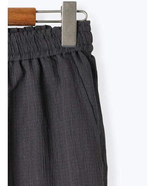 Lugnoncure（ルノンキュール）の「ストライプジャカードイージーパンツ（その他パンツ・レディース・ブラック/オフホワイト/チャコールグレー/イエロー・F）」の18枚目の写真