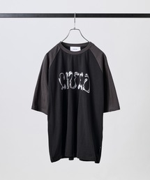 Confirm | 25SS 韓国ストリート ハート / メタル文字 グランジロゴ Y2K ビッグシルエット半袖Tシャツ メンズ レディース(Tシャツ/カットソー)