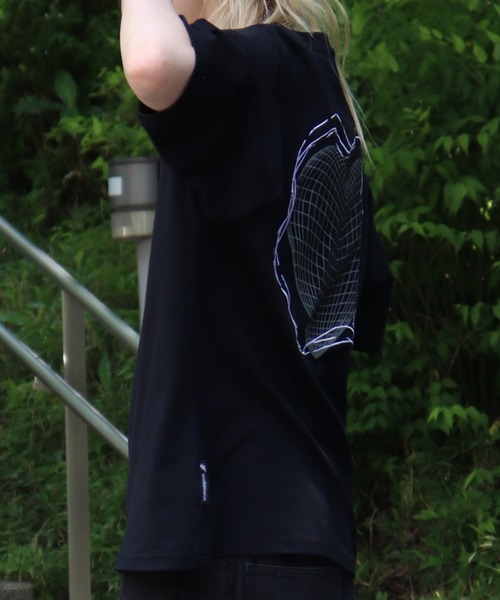 韓国　Tシャツ　kpop グランジ Tシャツ トライバル柄 翼 羽 半袖 ショート丈 韓国 ストリート系