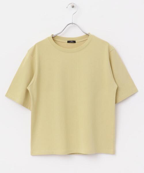 ITEMS URBANRESEARCH（アイテムズ アーバンリサーチ）の「ベーシック半袖Tシャツ（Tシャツ/カットソー・レディース・ブラック/イエロー/ホワイト・FREE）」の17枚目の写真
