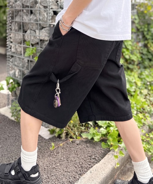 Classical Origin(クラシカルオリジン)の「【Classical Origin】「新定番ハーフデニム。」ベルトデザイン ペインター ハーフデニムパンツ/Belted Design Painter Half Denim Pants(その他パンツ・メンズ・ブラック/ブラック系1・LARGE/SMALL/MEDIUM)」の15枚目の写真