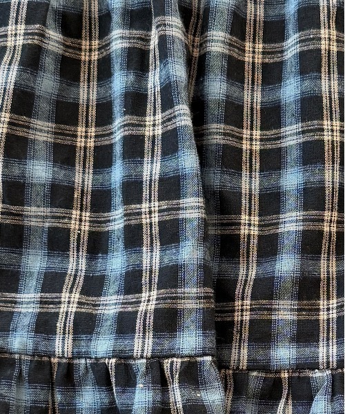 kutir（クティール）の「【紐付き】アソートティアードシャツワンピース/チュニック（ワンピース・レディース・ライトブルー/ベージュ/ライトグリーン/オフホワイト/ブラック/ブラック系その他/イエロー/ボルドー・FREE）」の17枚目の写真