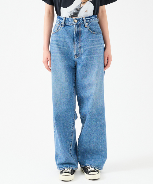 NEEDBY heritage(ニードバイヘリテージ)の「【NEEDBY heritage|ニードバイヘリテージ】KOH(コー)/スーパーワイドデニム/UNISEX(デニムパンツ・メンズ・ブラック/インディゴブルー・29/31/33)」の7枚目の写真