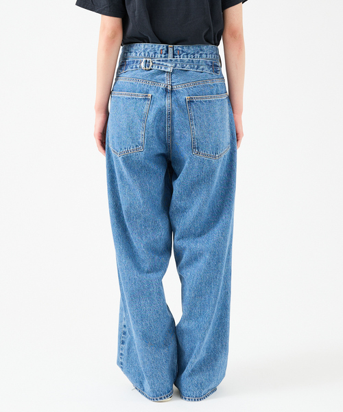 NEEDBY heritage(ニードバイヘリテージ)の「【NEEDBY heritage|ニードバイヘリテージ】KOH(コー)/スーパーワイドデニム/UNISEX(デニムパンツ・メンズ・ブラック/インディゴブルー・29/31/33)」の8枚目の写真