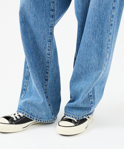 NEEDBY heritage(ニードバイヘリテージ)の「【NEEDBY heritage|ニードバイヘリテージ】KOH(コー)/スーパーワイドデニム/UNISEX(デニムパンツ・メンズ・ブラック/インディゴブルー・29/31/33)」の14枚目の写真