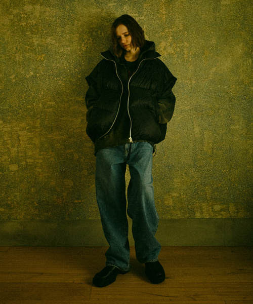 NEEDBY heritage(ニードバイヘリテージ)の「【NEEDBY heritage|ニードバイヘリテージ】KOH(コー)/スーパーワイドデニム/UNISEX(デニムパンツ・メンズ・ブラック/インディゴブルー・29/31/33)」の17枚目の写真