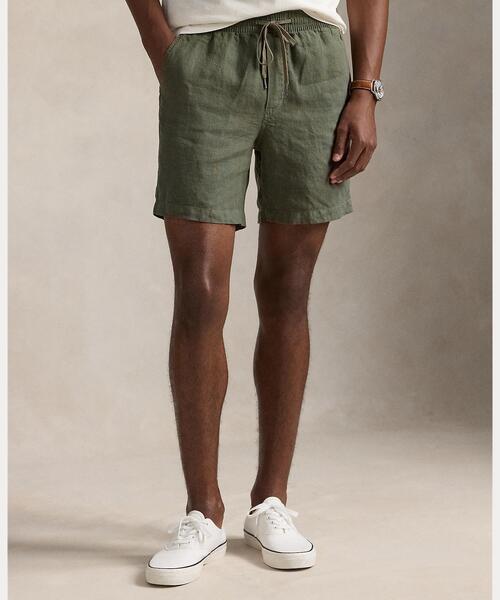6インチ Polo プレップスター リネン ショートパンツ（その他