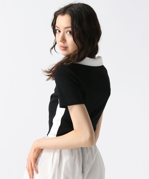 FOREVER 21(フォーエバー トゥエンティーワン)の「【2025SS】スキッパー配色Tシャツ(Tシャツ/カットソー・レディース・ホワイト/ネイビー/ブラック・SMALL/MEDIUM)」の13枚目の写真