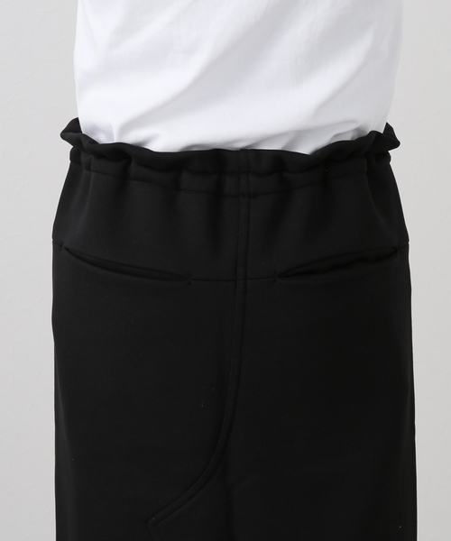 Oriens JOURNAL STANDARD(オリエンス ジャーナルスタンダード)の「【OPEN YY / オープンワイワイ】FRONT JEAN EFFECTJERSEY SKIRT YY251SK006(スカート・レディース・ブラック・SMALL)」の8枚目の写真