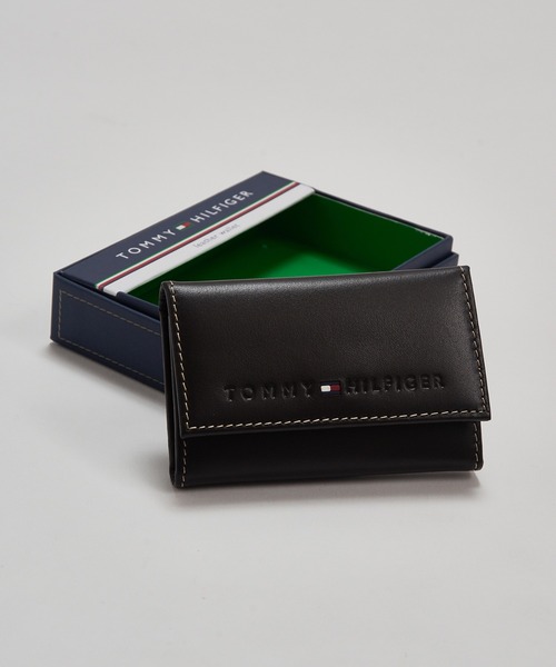 TOMMY HILFIGER（トミーヒルフィガー）の「【TOMMY HILFIGER】31TL17X005 キーケース（キーケース/キーアクセサリー・メンズ・ブラック/ブラウン・FREE）」の2枚目の写真
