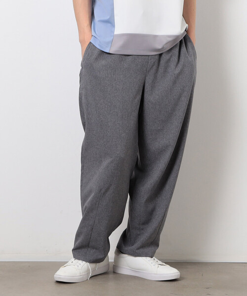 COMME CA ISM(コムサイズム)の「【セットアップ対応】ライトウエイト ポリエステル ワイドバルーンパンツ(その他パンツ・メンズ・ネイビー/ベージュ/グレー/ブラック・MEDIUM/LARGE)」の18枚目の写真