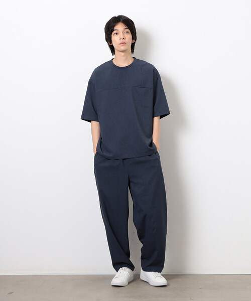 COMME CA ISM(コムサイズム)の「【セットアップ対応】ライトウエイト ポリエステル ワイドバルーンパンツ(その他パンツ・メンズ・ネイビー/ベージュ/グレー/ブラック・MEDIUM/LARGE)」の9枚目の写真