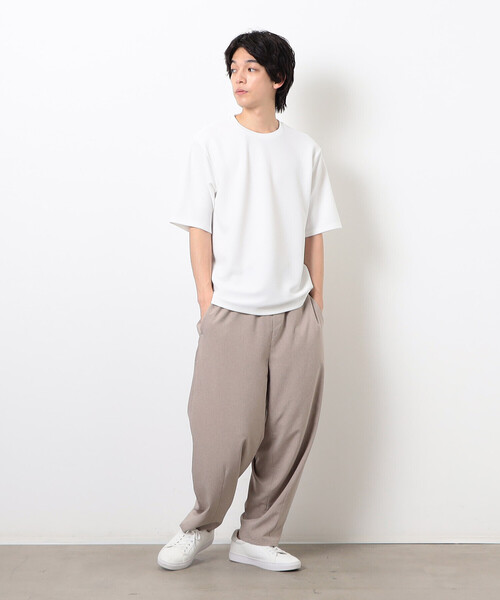 COMME CA ISM(コムサイズム)の「【セットアップ対応】ライトウエイト ポリエステル ワイドバルーンパンツ(その他パンツ・メンズ・ネイビー/ベージュ/グレー/ブラック・MEDIUM/LARGE)」の10枚目の写真