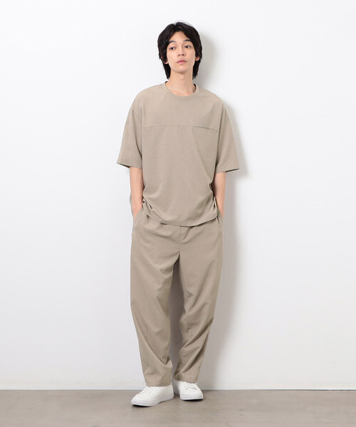 COMME CA ISM(コムサイズム)の「【セットアップ対応】ライトウエイト ポリエステル ワイドバルーンパンツ(その他パンツ・メンズ・ネイビー/ベージュ/グレー/ブラック・MEDIUM/LARGE)」の20枚目の写真