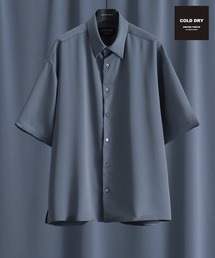 UNITED TOKYO | 【月間売上NO1先行予約】　COLD DRY ショートスリーブシャツ　｜接触冷感/軽量/通気性/オフィスカジュアル/春服/夏服/インナー(シャツ/ブラウス)