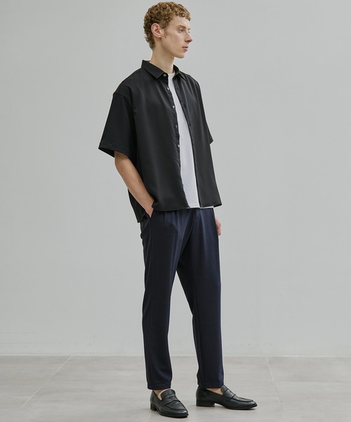 UNITED TOKYO（ユナイテッドトウキョウ）の「COLD DRY ショートスリーブシャツ（シャツ/ブラウス・メンズ・ダークグレー/ライトグレー/グレイッシュベージュ/ブラック・1/3/2）」の22枚目の写真