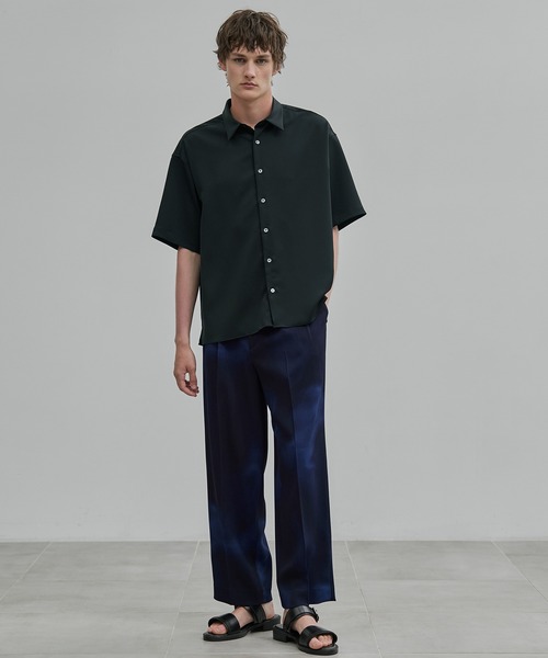 25AW エンベリッシュド ショートスリーブシャツ 月間売上NO1先行予約】 COLD DRY ショートスリーブシャツ ｜接触冷感