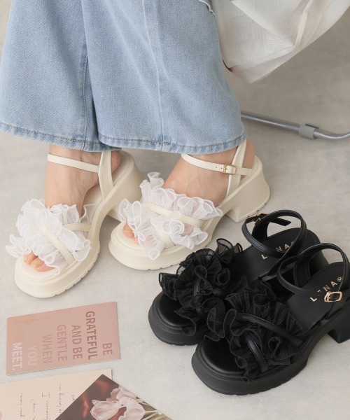 PRADA◆ベルベット プラットフォーム ストラップサンダル 厚底 66%OFF】サンダル レディース つっかけ 厚底 プラットフォーム