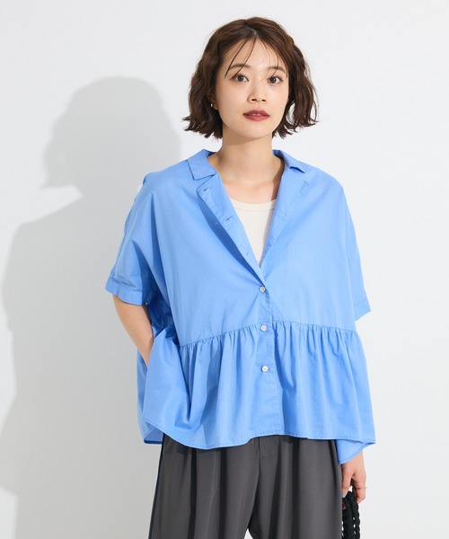 ☆新品・タグ付き☆ MAX&Co. 大きいサイズ ペプラム ブラウス
