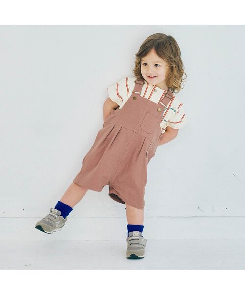 p.premier(ピードットプルミエ)の「【リンク】ストライププルオーバー(シャツ/ブラウス・キッズ・レッド/ブルー・80/90/100/110/120/130/140)」の6枚目の写真