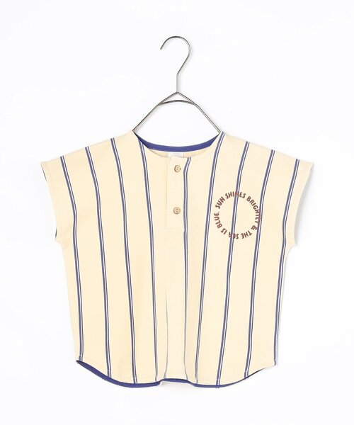 p.premier(ピードットプルミエ)の「【リンク】ストライププルオーバー(シャツ/ブラウス・キッズ・レッド/ブルー・80/90/100/110/120/130/140)」の9枚目の写真