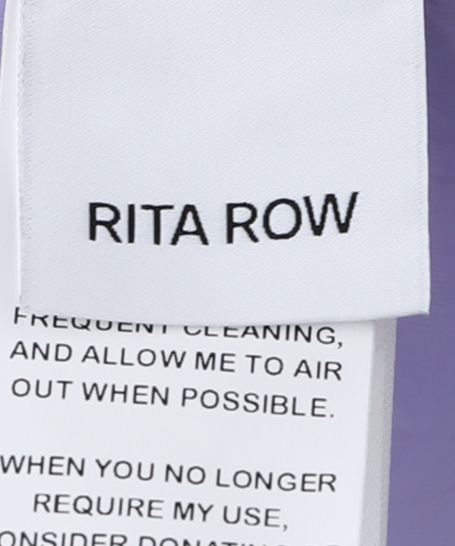 tシャツ 「RITA ROW/ リタロウ」 EDULI T-SHIRT レディース セール】【RITA ROW/ リタロウ】 EDULI T-SHIRT（Tシャツ