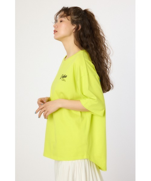RODEO CROWNS WIDE BOWL(ロデオクラウンズワイドボウル)の「RCS VネックTシャツ(Tシャツ/カットソー・レディース・オフホワイト/ブラック/イエロー/カーキ・FREE)」の22枚目の写真