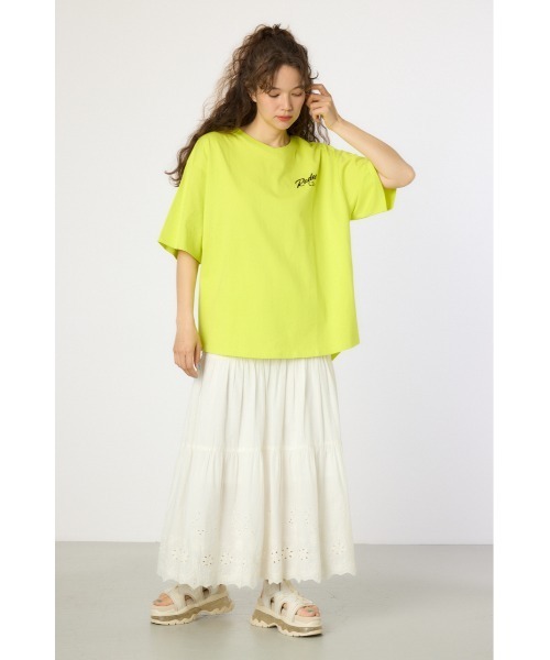 RODEO CROWNS WIDE BOWL(ロデオクラウンズワイドボウル)の「RCS VネックTシャツ(Tシャツ/カットソー・レディース・オフホワイト/ブラック/イエロー/カーキ・FREE)」の20枚目の写真