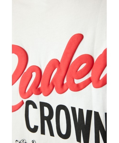 RODEO CROWNS WIDE BOWL(ロデオクラウンズワイドボウル)の「RCS VネックTシャツ(Tシャツ/カットソー・レディース・オフホワイト/ブラック/イエロー/カーキ・FREE)」の6枚目の写真