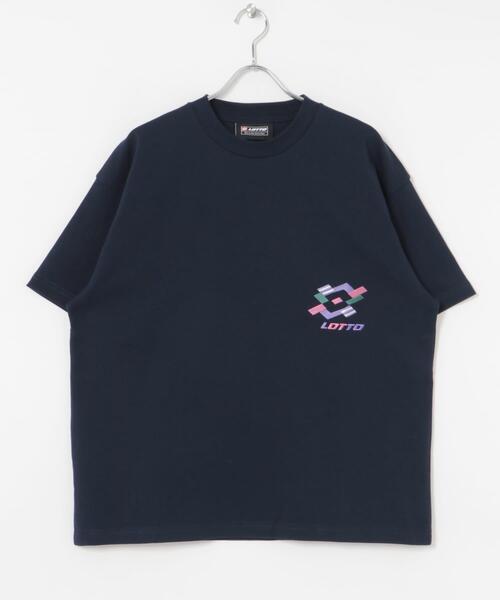 LOTTO(ロット)の「LOTTO WINDMILL LOGO T-SHIRTS(Tシャツ/カットソー・メンズ・ネイビー/ブラック/グレー・MEDIUM/LARGE/X-LARGE)」の4枚目の写真
