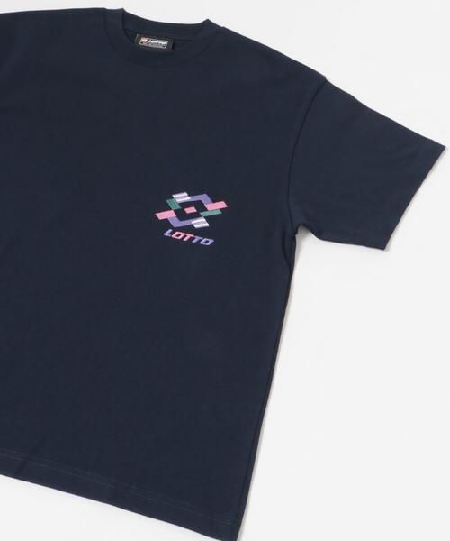 LOTTO(ロット)の「LOTTO WINDMILL LOGO T-SHIRTS(Tシャツ/カットソー・メンズ・ネイビー/ブラック/グレー・MEDIUM/LARGE/X-LARGE)」の5枚目の写真