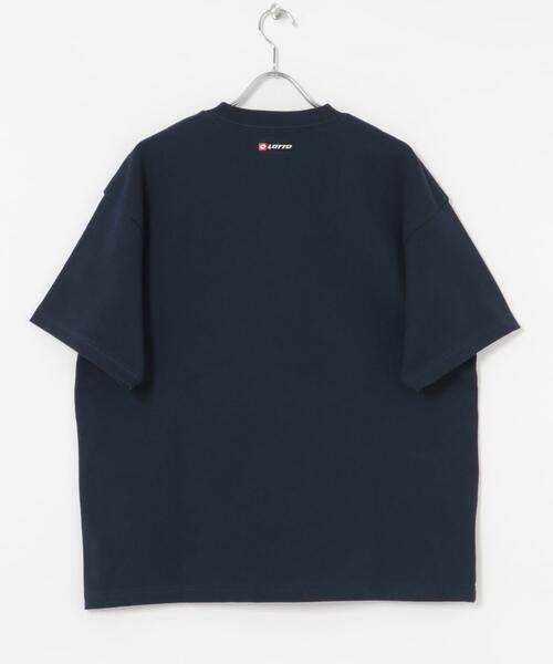 LOTTO(ロット)の「LOTTO WINDMILL LOGO T-SHIRTS(Tシャツ/カットソー・メンズ・ネイビー/ブラック/グレー・MEDIUM/LARGE/X-LARGE)」の7枚目の写真