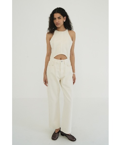 CLANE/クラネ/WAIST OPEN DENIM ALL IN ONE（サロペット