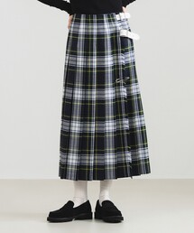 O'NEIL of DUBLIN | O’NEIL OF DUBLIN / ウール ワイドベルト ロング キルトスカート(スカート)