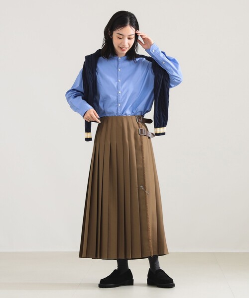 O'NEIL OF DUBLIN キルトスカート ラハーダン ブラウン太ベルト O'NEIL OF DUBLIN キルトスカート ラハーダン ブラウン太ベルト